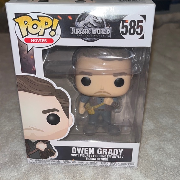 Owen Grady Jurassic Park Funko Pop